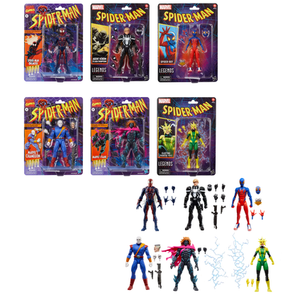 marvel legends series spider man unlimited hasbro