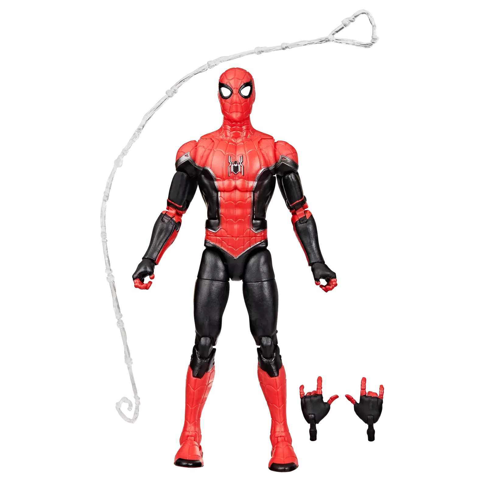 marvel legends series spider man upgraded suit hasbro