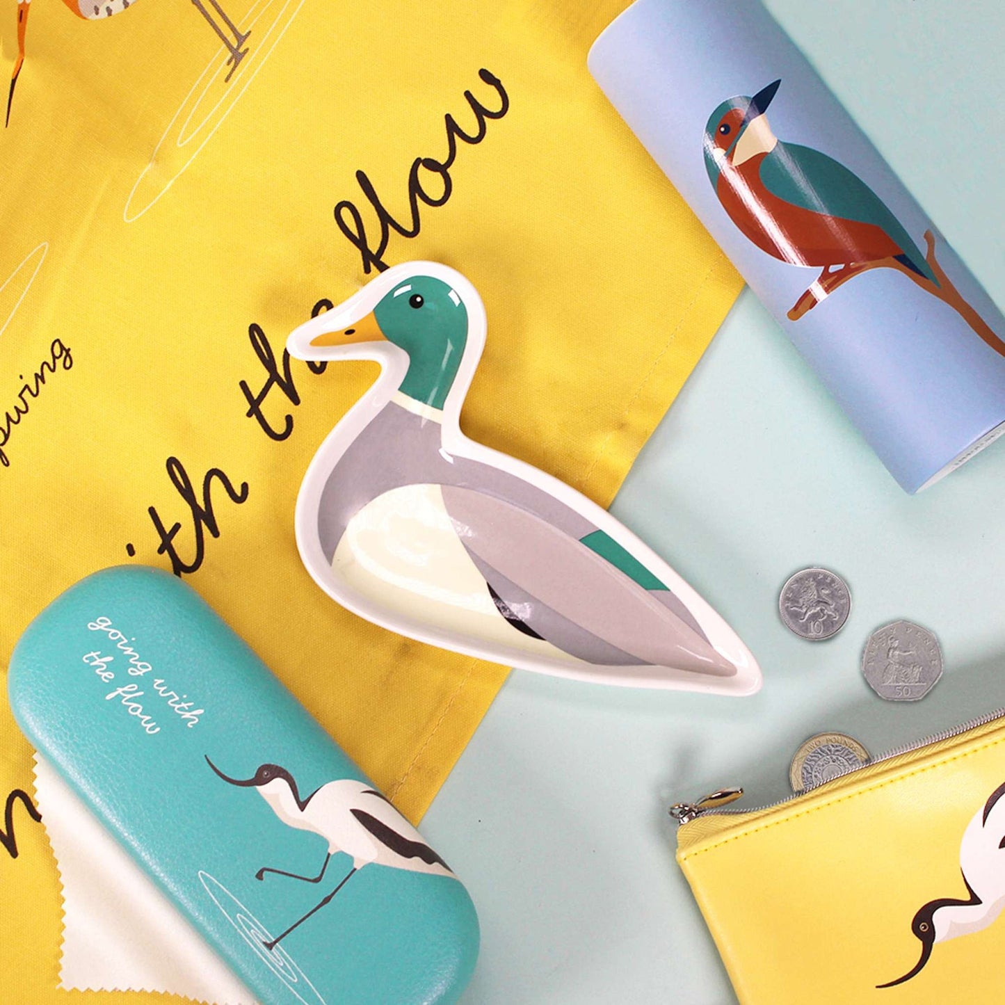 RSPB Glasses Case - Avocado