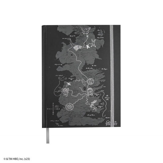 Carnet Westeros avec Carte incluse