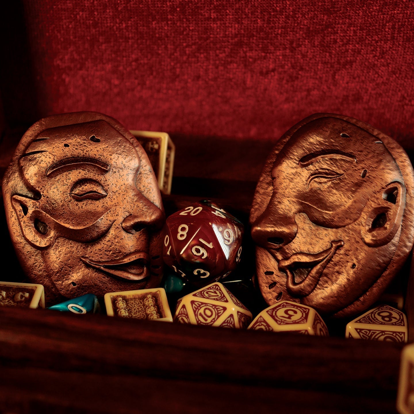 Réplique collector Dungeons & Dragons - Sending Stones - mise en situation 1