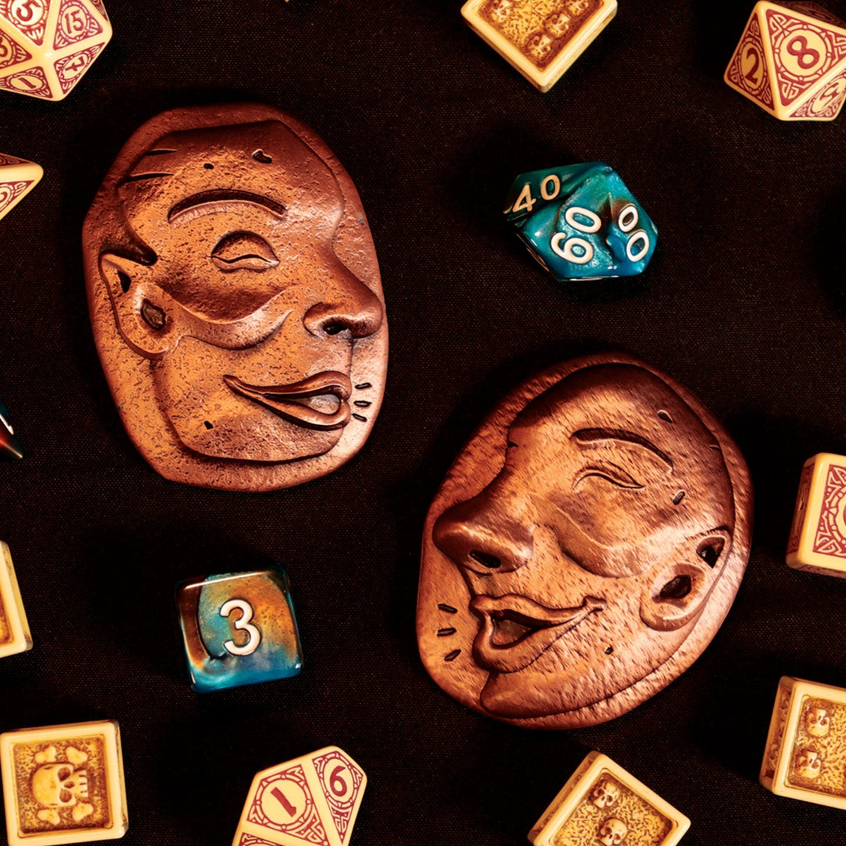 Réplique collector Dungeons & Dragons - Sending Stones - mise en situation 3