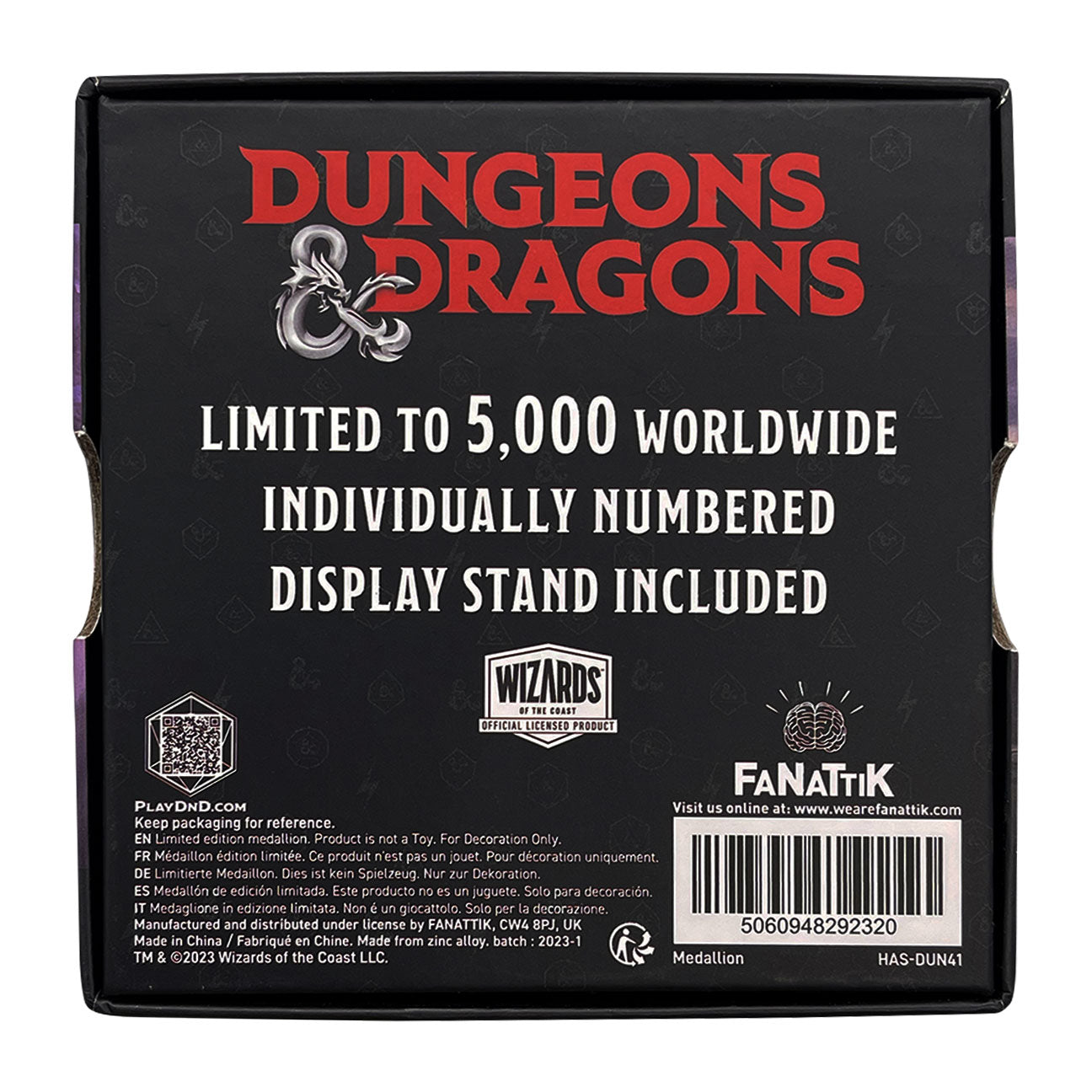 Médaillon collector Dungeons & Dragons - Neverwinter Heraldry