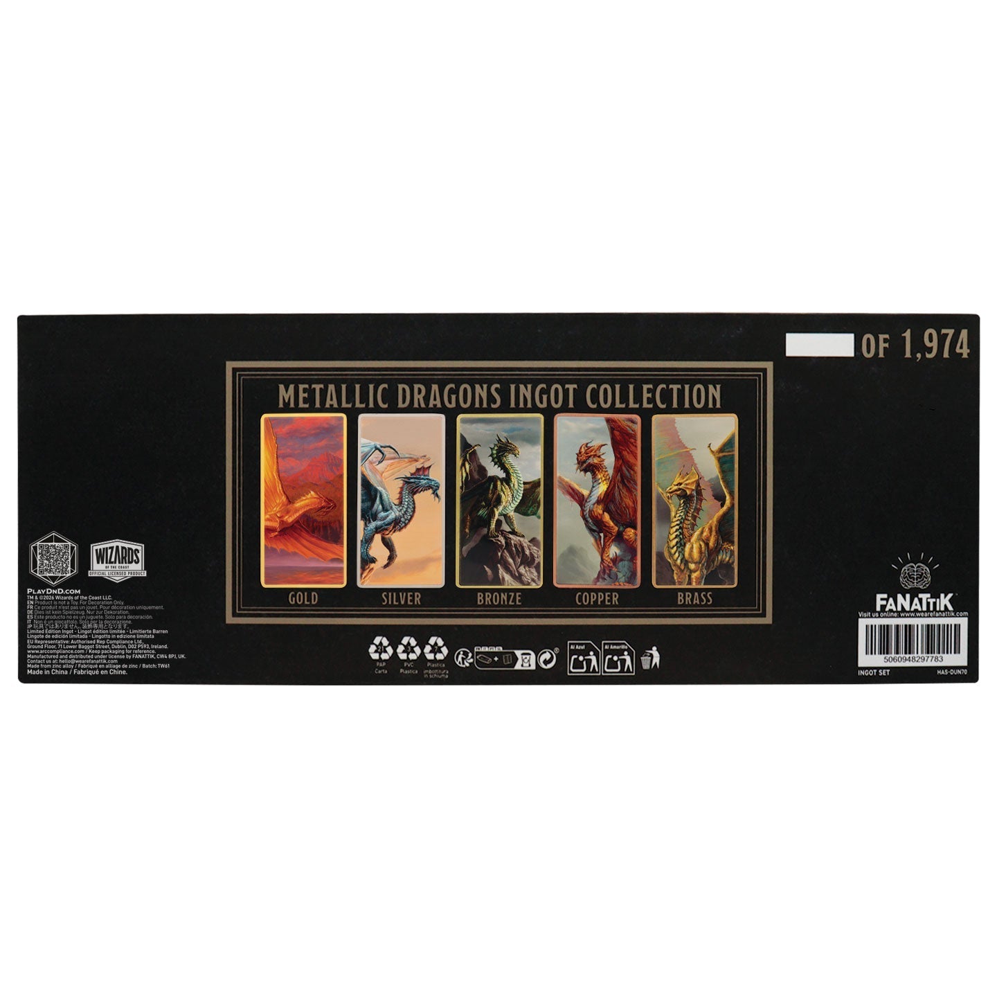 Objet collector Dungeons & Dragons - Metallic Dragons Set of Five IngotsCObjet collector Dungeons & Dragons - Metallic Dragons Set of Five IngotsoObjet collector Dungeons & Dragons - Metallic Dragons Set of Five IngotsfObjet collector Dungeons & Dragons - Metallic Dragons Set of Five IngotsfObjet collector Dungeons & Dragons - Metallic Dragons Set of Five IngotsrObjet collector Dungeons & Dragons - Metallic Dragons Set of Five IngotseObjet collector Dungeons & Dragons - Metallic Dragons Set of Five IngotstO