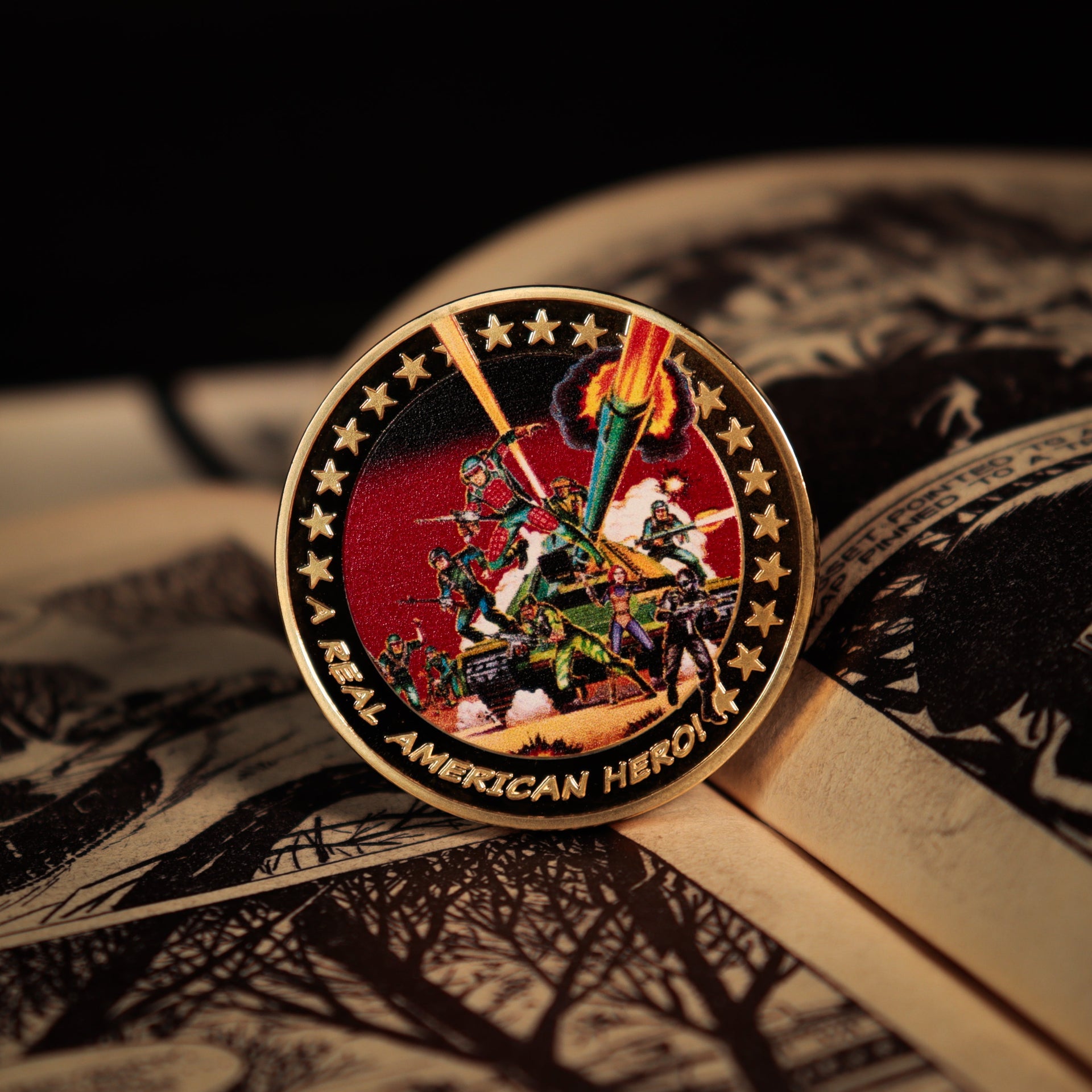Pièce collector G.I. - Joe: A Real American Hero 60th Anniversary 24K Gold PlatedPPièce collector G.I. - Joe: A Real American Hero 60th Anniversary 24K Gold PlatediPièce collector G.I. - Joe: A Real American Hero 60th Anniversary 24K Gold PlatedèPièce collector G.I. - Joe: A Real American Hero 60th Anniversary 24K Gold PlatedcPièce collector G.I. - Joe: A Real American Hero 60th Anniversary 24K Gold PlatedePièce collector G.I. - Joe: A Real American Hero 60th Anniversary 24K Gold Plated Pièce collector G.I.