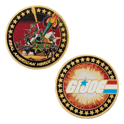 Pièce collector G.I. - Joe: A Real American Hero 60th Anniversary 24K Gold Plated