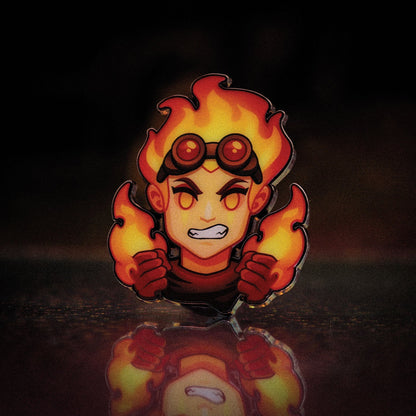 Display de 12 blind boxes Magic: The Gathering - pin’s mystère - mise en situation 10
