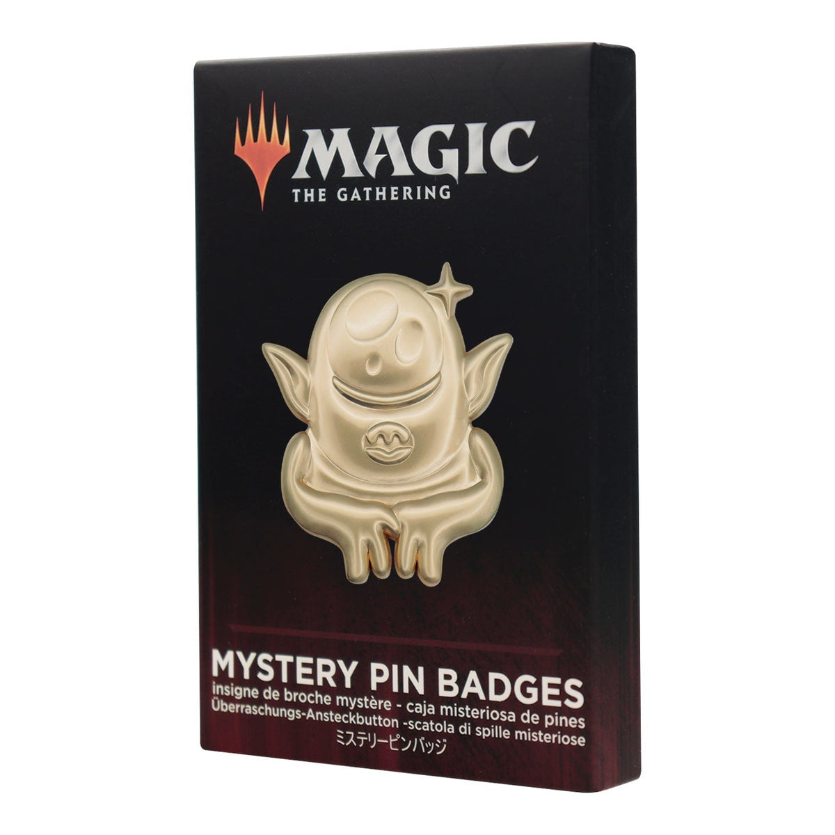 Display de 12 blind boxes Magic: The Gathering - pin’s mystère - packaging angle