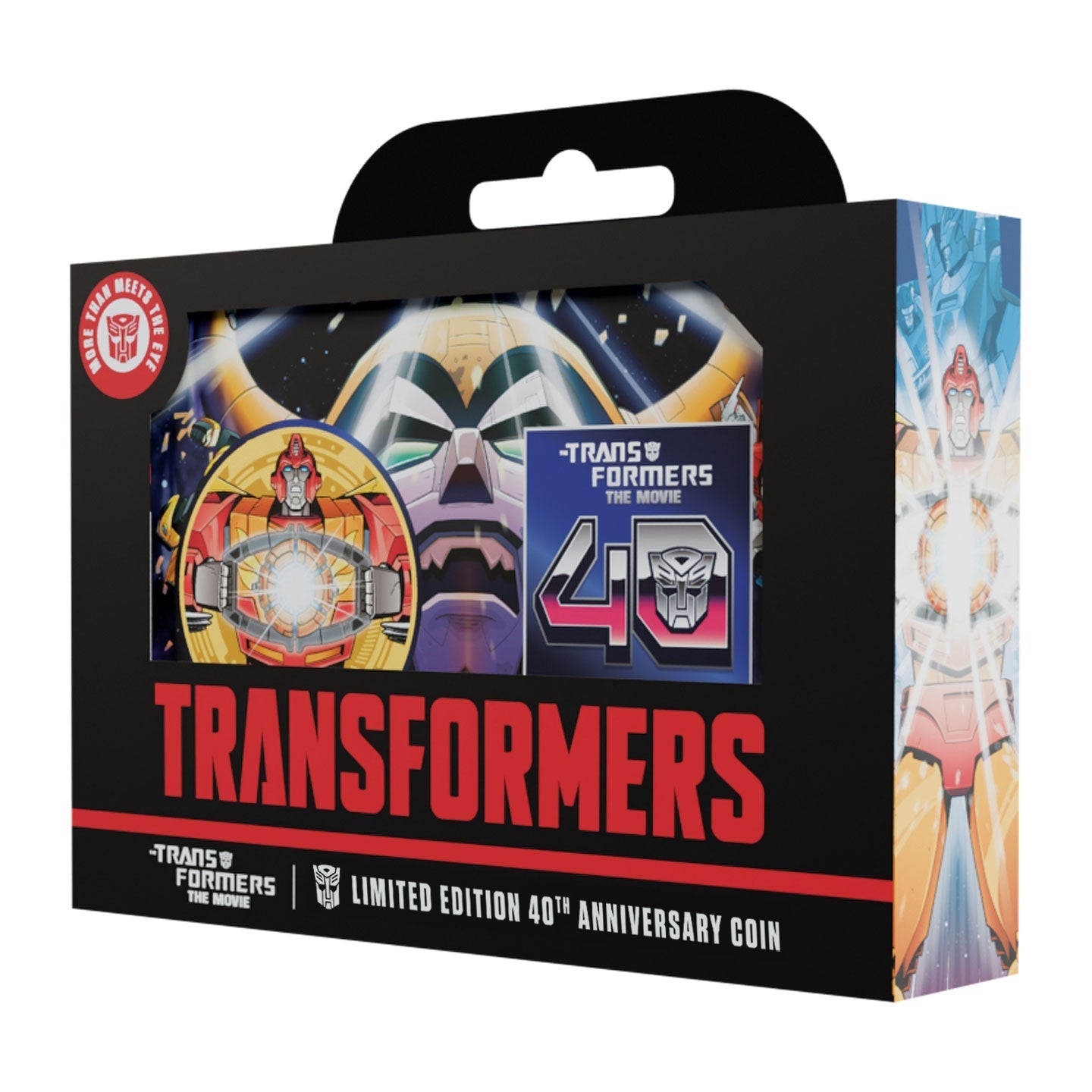Transformers: The Movie – Limited Edition 40th Anniversary 24 Karat vergoldete Präsentationsmünze