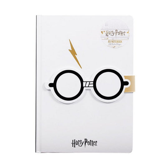 Harry Potter Notebook - Lightning Bolt and Glasses 