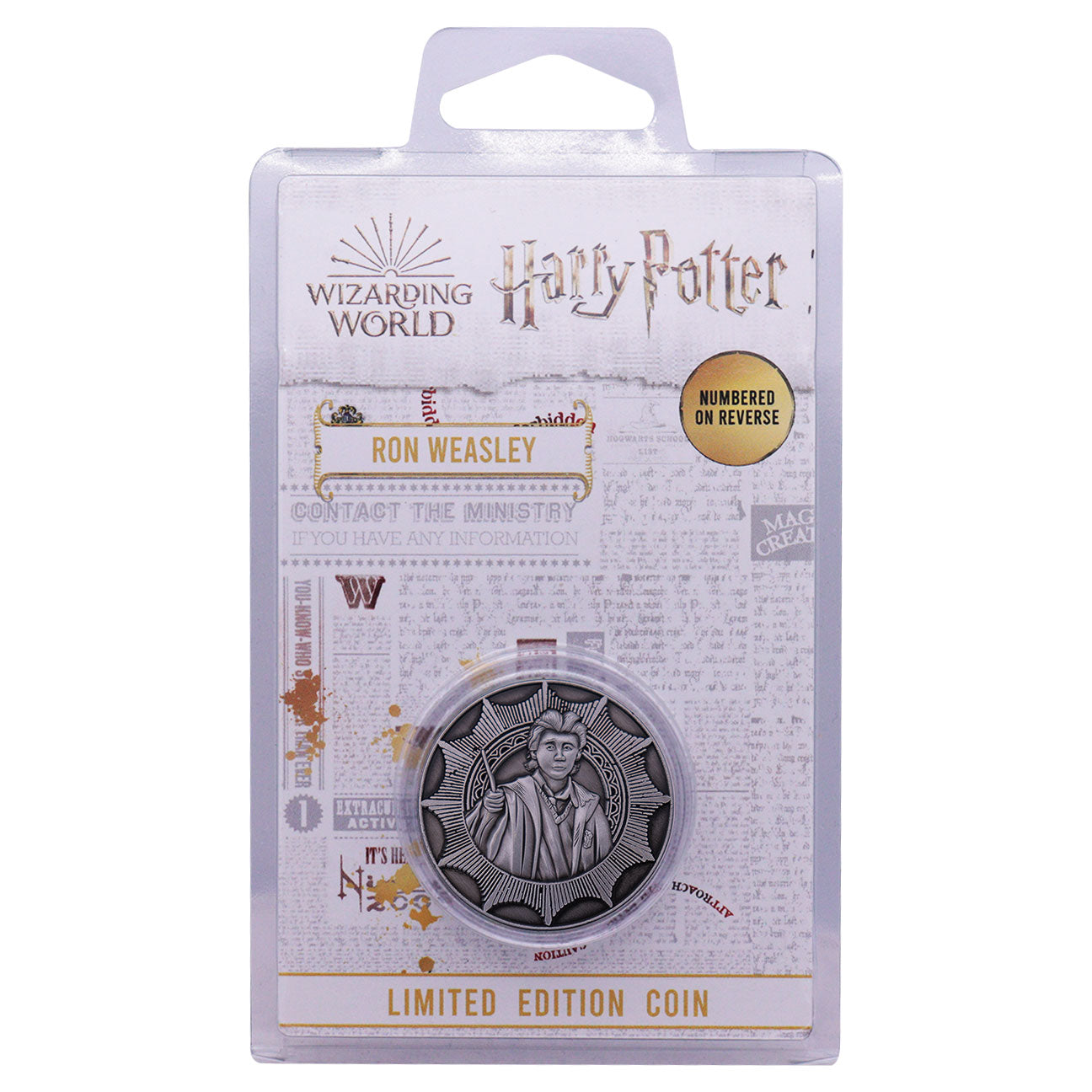 Pièce collector Harry Potter - Ron Weasley