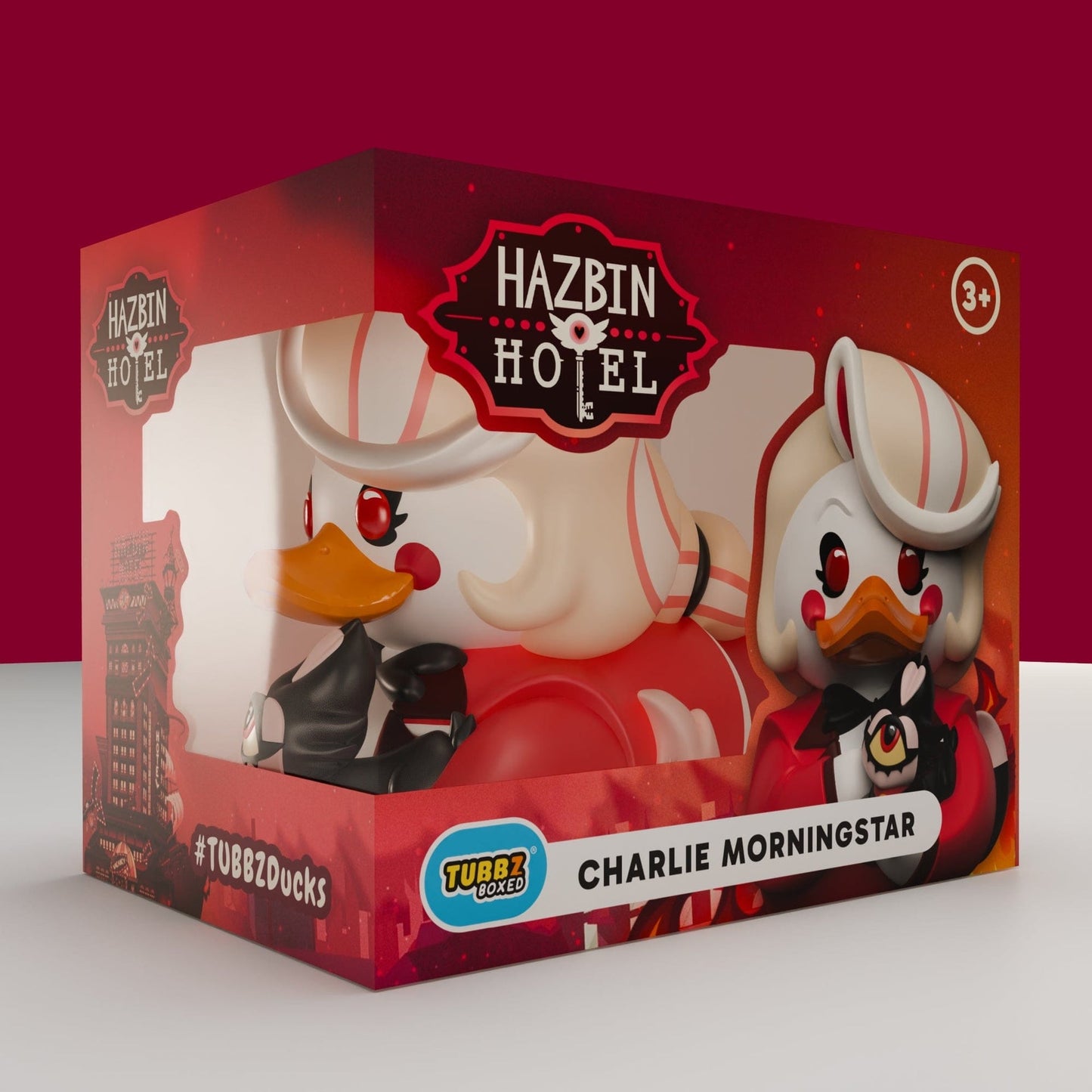 Hazbin Hotel Duck: Charlie Morningstar (Boxed Edition)