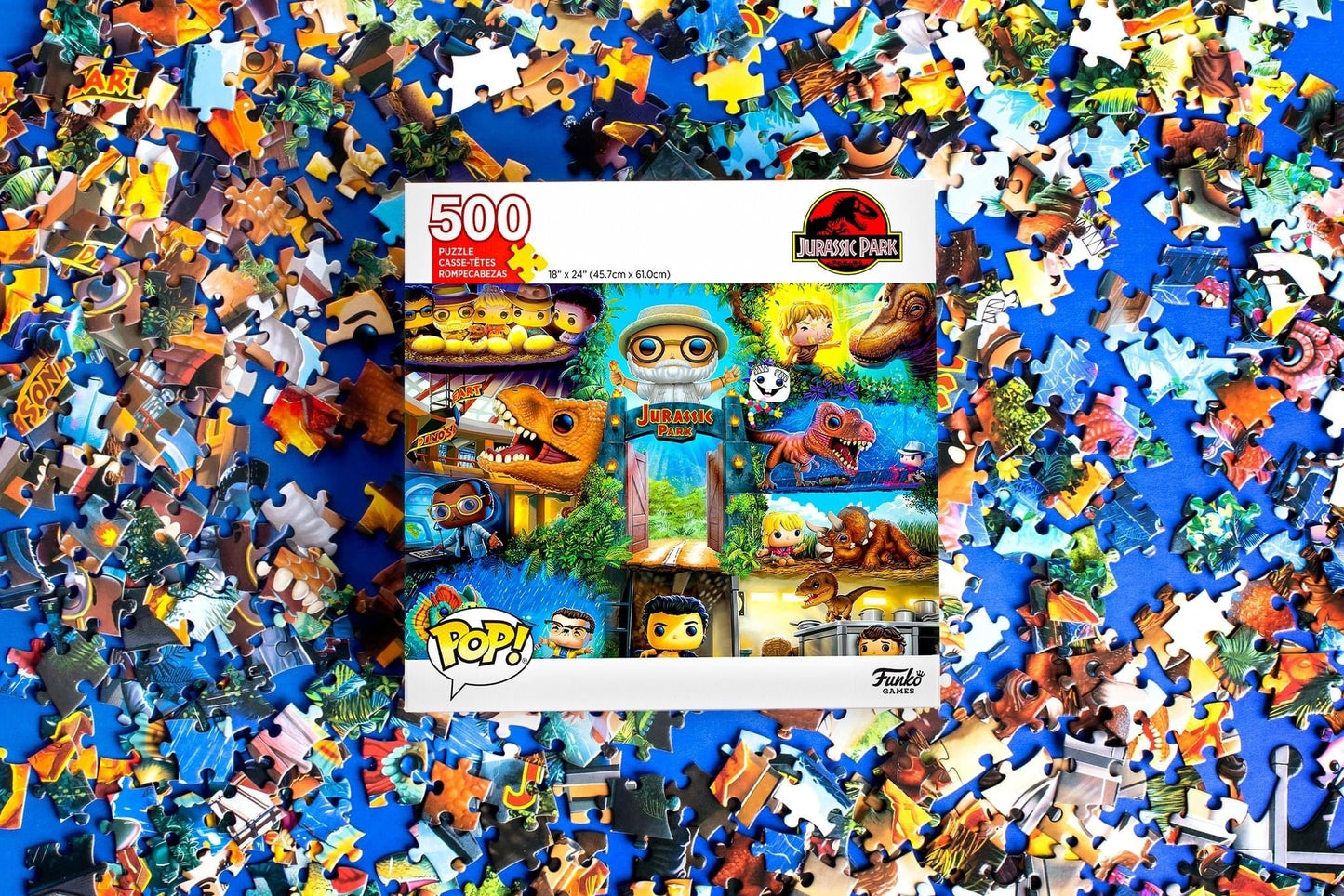 pop puzzle jurassic park