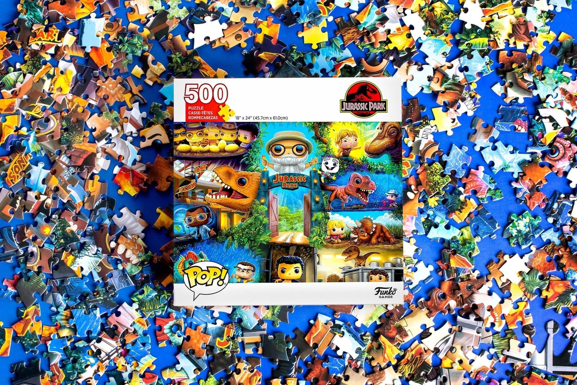 pop puzzle jurassic park