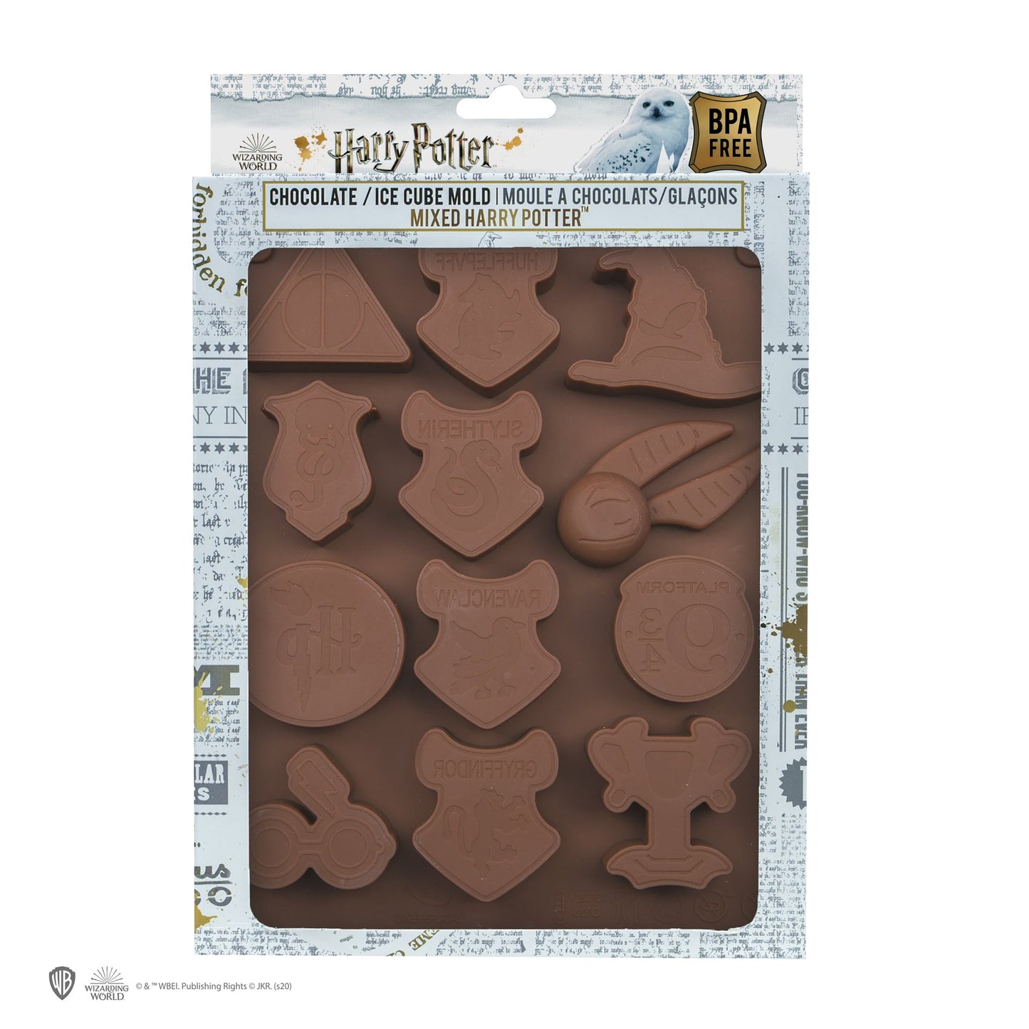 *Moule à chocolat/glaçon Harry Potter Symboles