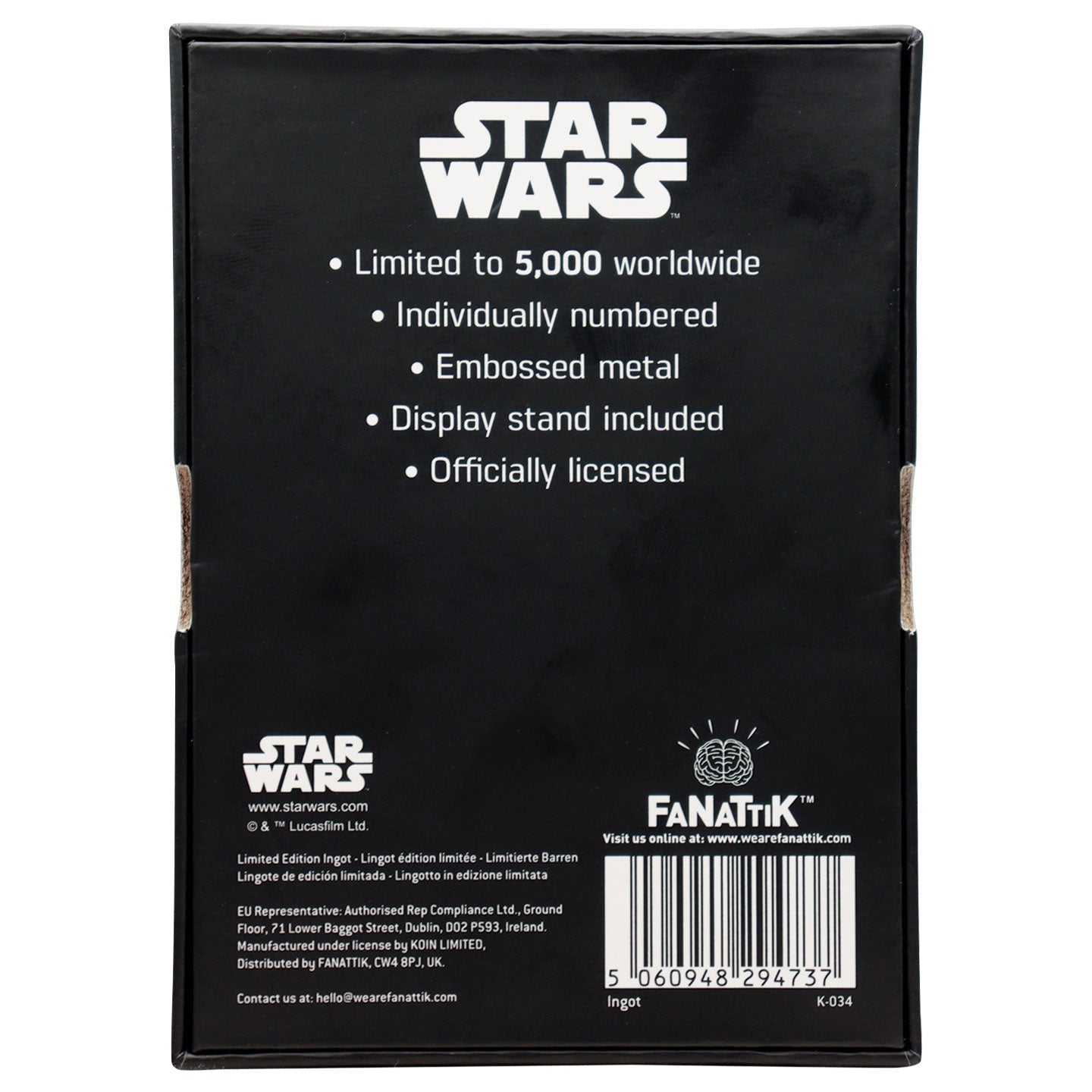 Lingot collector Star Wars - Lando Calrissian