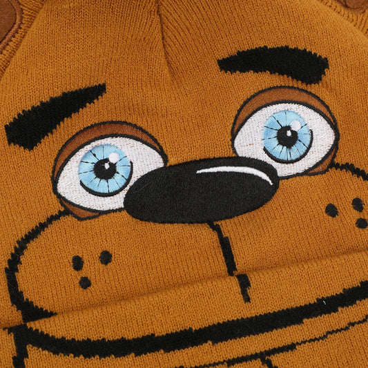 Five Nights At Freddy's Freddy Fazbear Jugend braune Mütze ohne Umschlag