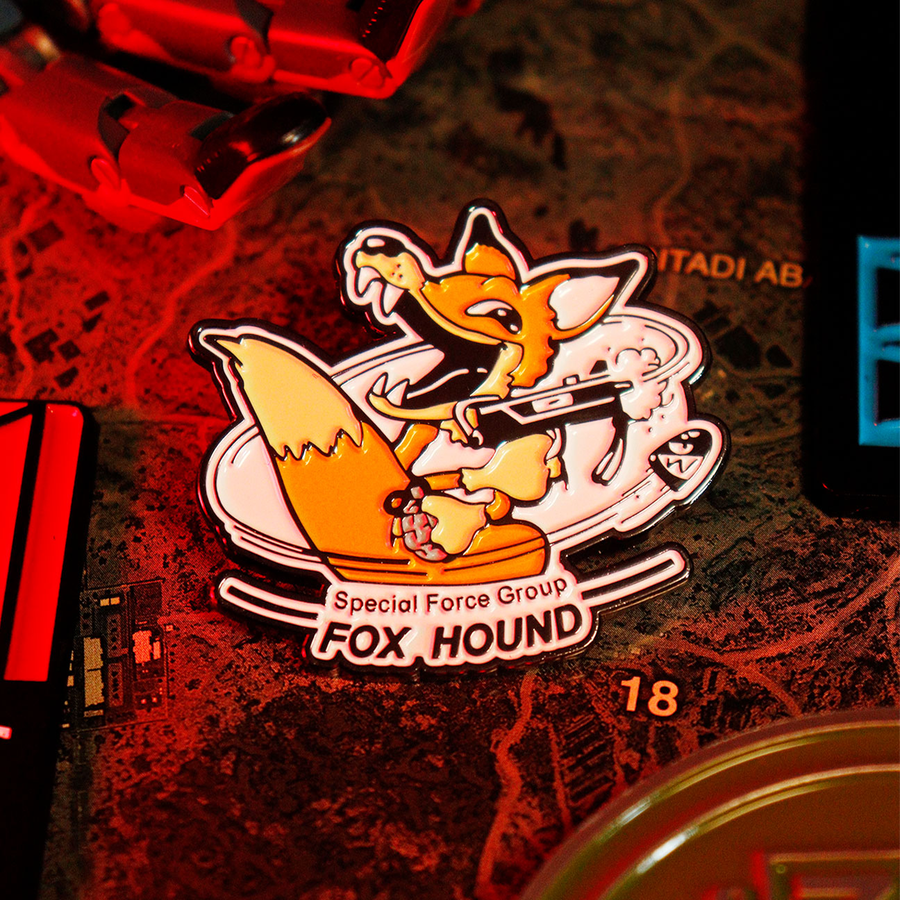 Metal Gear Solid Pin - Foxhound