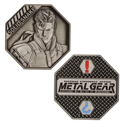 Pièce collector Metal Gear Solid - 'Solid Snake'