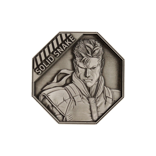 Pièce collector Metal Gear Solid - 'Solid Snake'