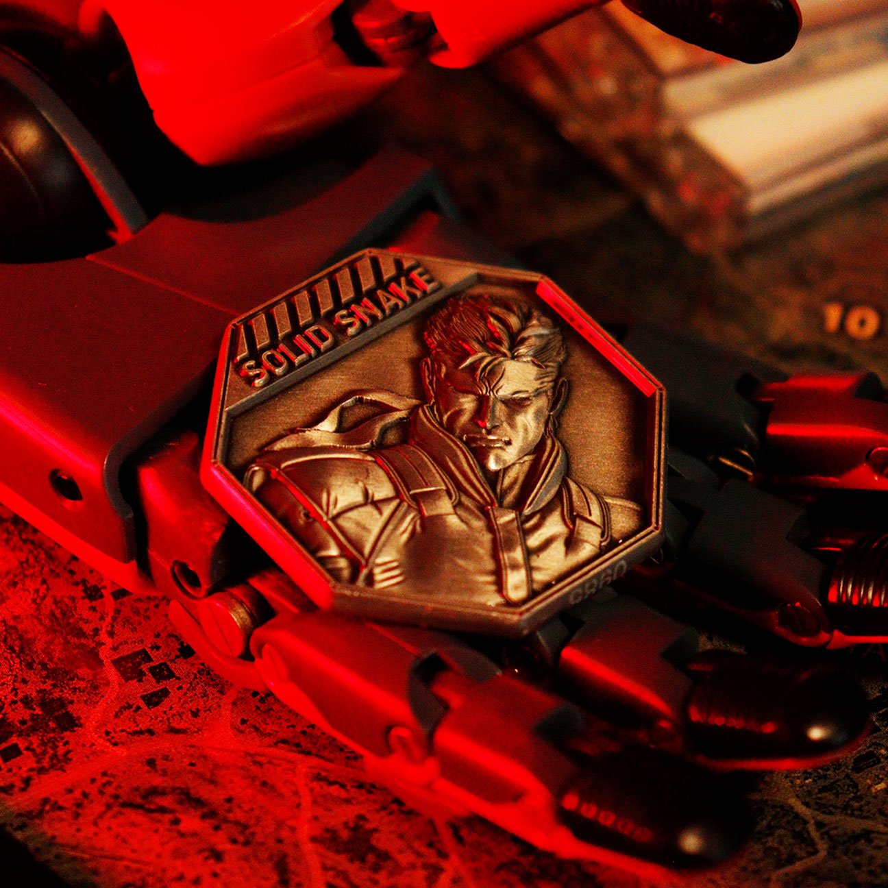 Pièce collector Metal Gear Solid - 'Solid Snake'