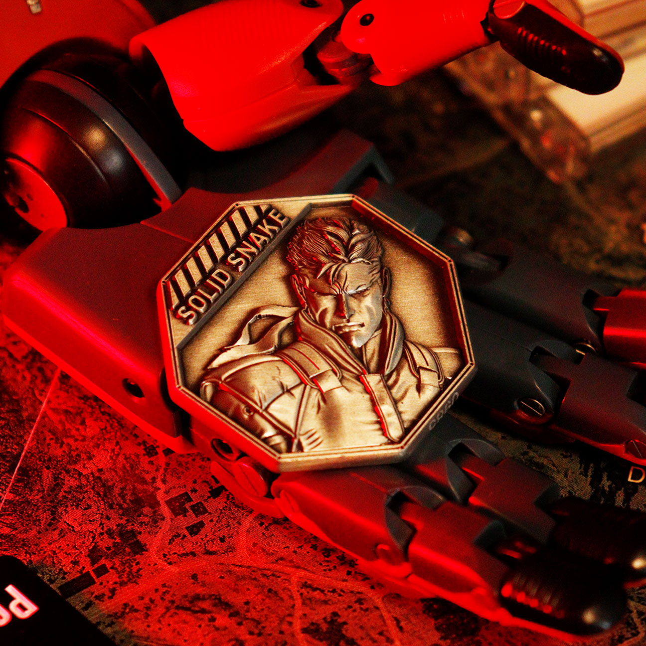 Pièce collector Metal Gear Solid - 'Solid Snake'