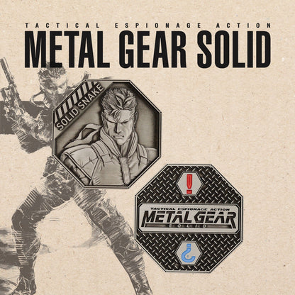 Pièce collector Metal Gear Solid - 'Solid Snake'