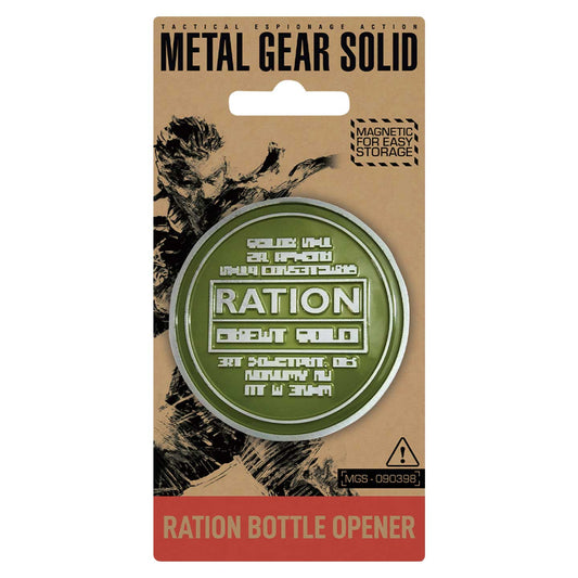 Décapsuleur Metal Gear Solid - Ration