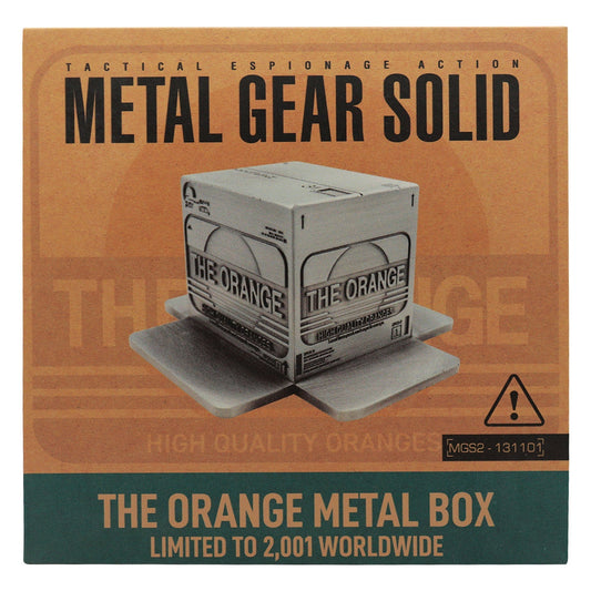 Réplique collector Metal Gear Solid - 2 Cardboard Box