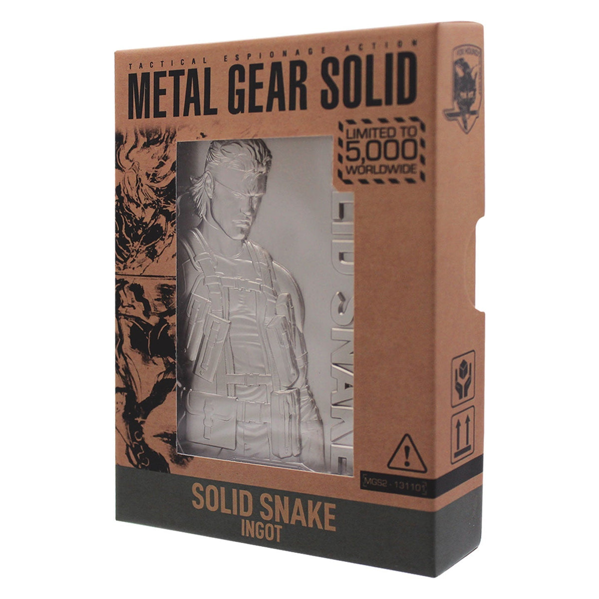 Lingot collector Metal Gear Solid - 2 Solid Snake