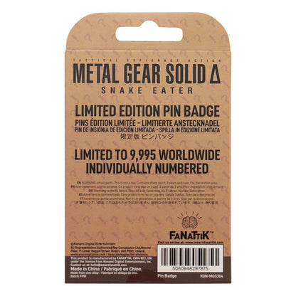 Pin's Metal Gear Solid - Delta FOX