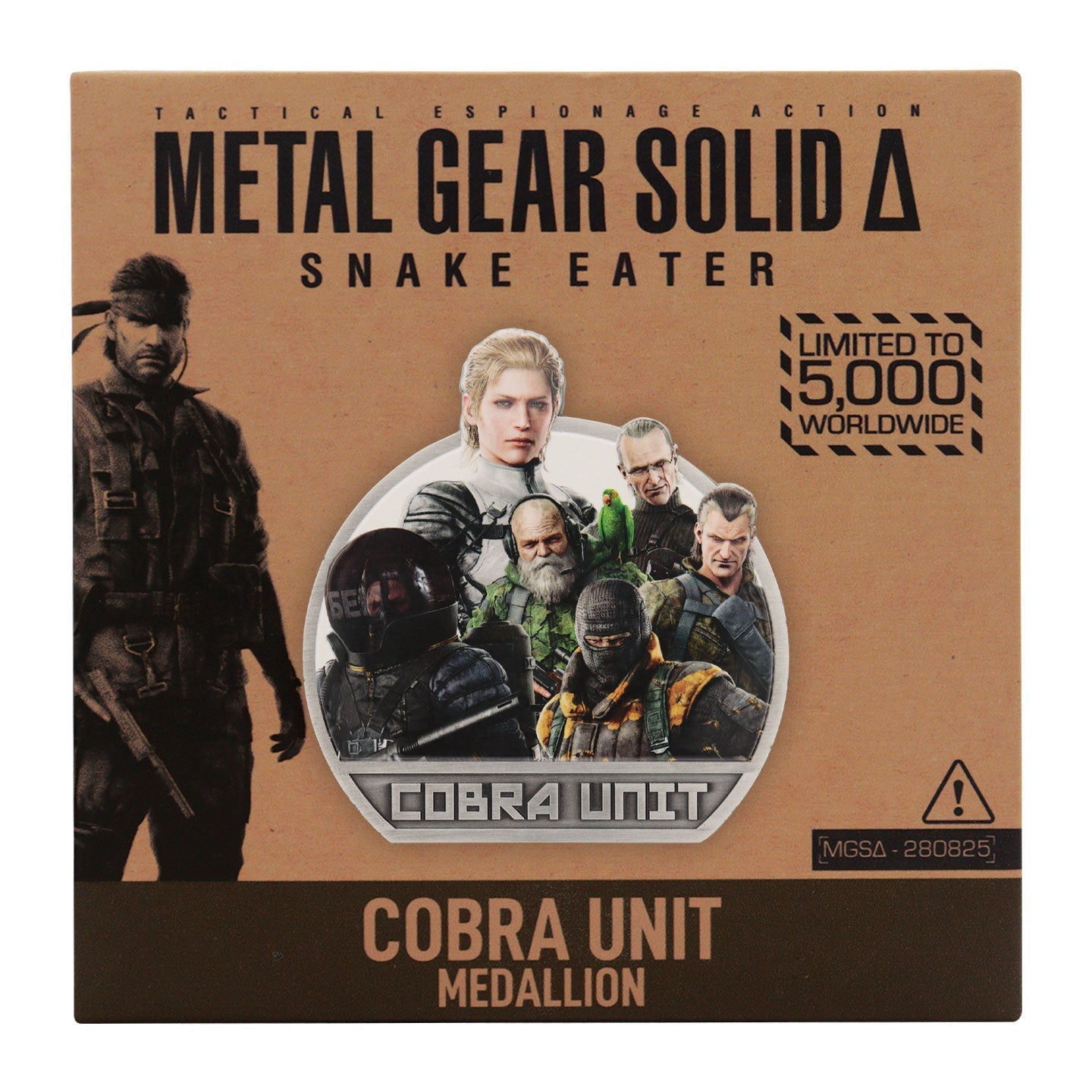Médaillon collector Metal Gear Solid - Delta Cobra Unit