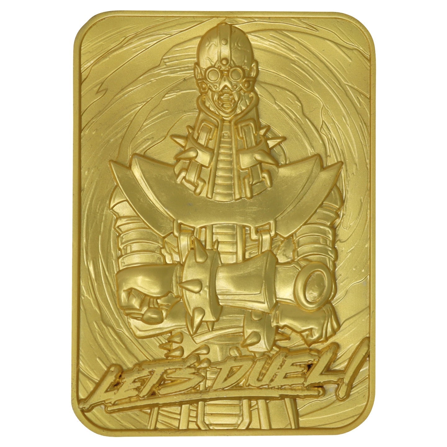 Carte métal collector Yu-Gi-Oh! - 24K Gold Plated Jinzo
