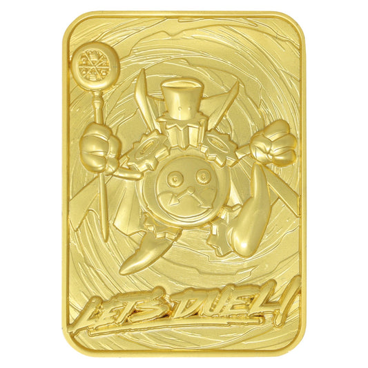 Carte métal collector Yu-Gi-Oh! - 24K Gold Plated Time Wizard