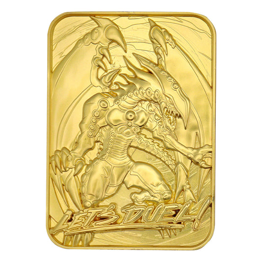 Carte métal collector Yu-Gi-Oh! - 24K Gold Plated Gandra the Dragon of Destruction
