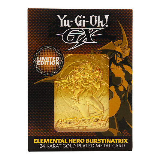 Lingot plaqué or collector Yu-Gi-Oh! - GX Elemental Hero Burstinatrix 24KLLingot plaqué or collector Yu-Gi-Oh! - GX Elemental Hero Burstinatrix 24KiLingot plaqué or collector Yu-Gi-Oh! - GX Elemental Hero Burstinatrix 24KnLingot plaqué or collector Yu-Gi-Oh! - GX Elemental Hero Burstinatrix 24KgLingot plaqué or collector Yu-Gi-Oh! - GX Elemental Hero Burstinatrix 24KoLingot plaqué or collector Yu-Gi-Oh! - GX Elemental Hero Burstinatrix 24KtLingot plaqué or collector Yu-Gi-Oh! - GX Elemental Hero Burstinatri