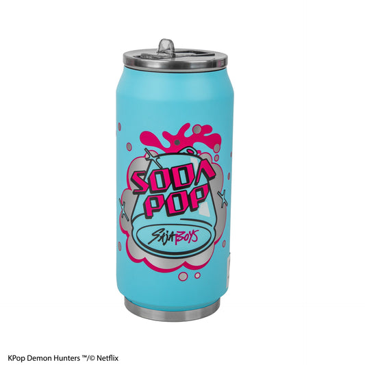 Isolierbecher mit Strohhalm Soda Pop