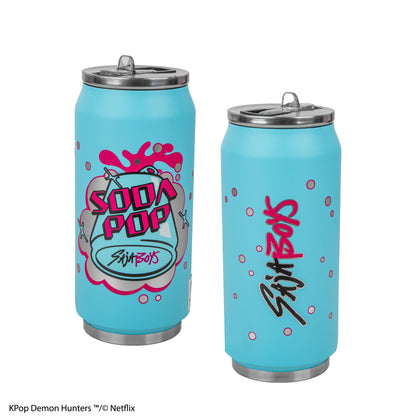 Mug Isotherme avec Paille Soda Pop