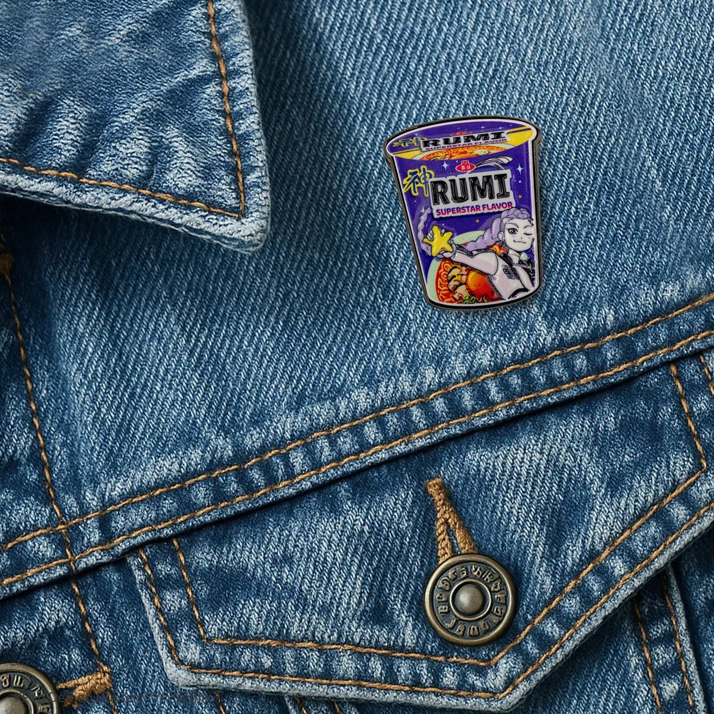 Pin's Nouilles Rumi Superstar Flavor
