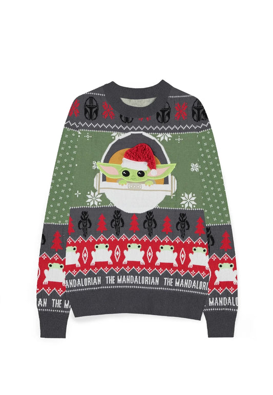 Pull de Noel The Mandalorian - Grogu – vue principale