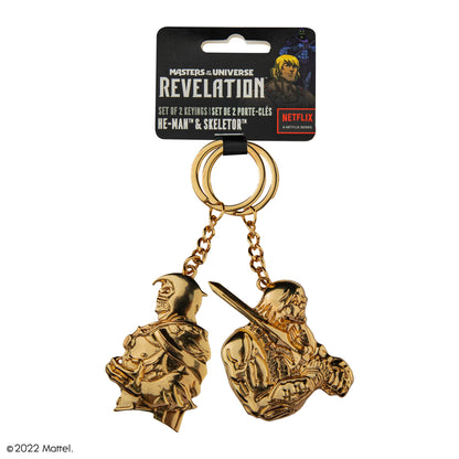 *Set de 2 porte-clés Musclor et Skeletor