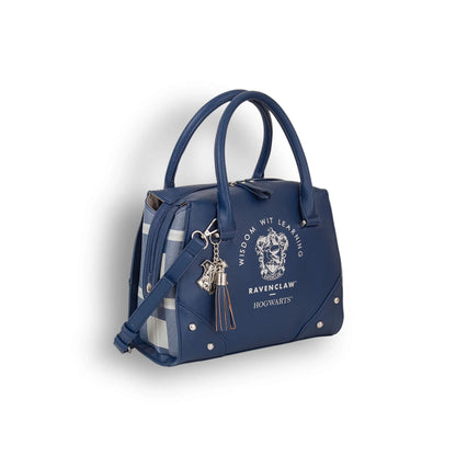 Harry Potter Luxuriöse karierte Handtasche – Ravenclaw