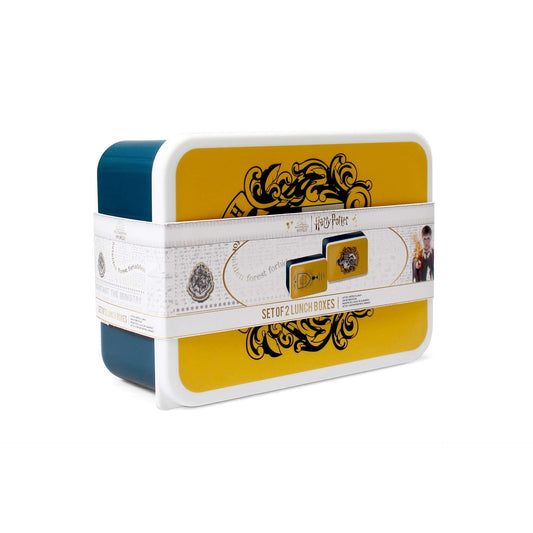 2er-Set Harry Potter Brotdosen – Hufflepuff