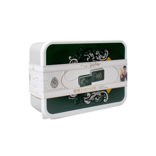 2er Set Harry Potter Brotdosen - Slytherin
