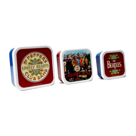 Set of 3 The Beatles - Sgt. Pepper Snack Boxes