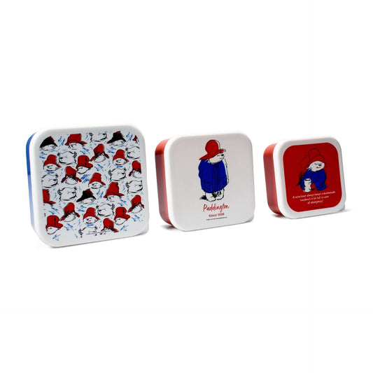 3er-Set Paddington Snackboxen