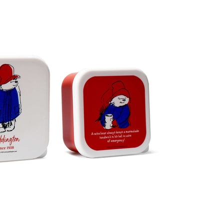 Lot de 3 boîtes à snack Paddington