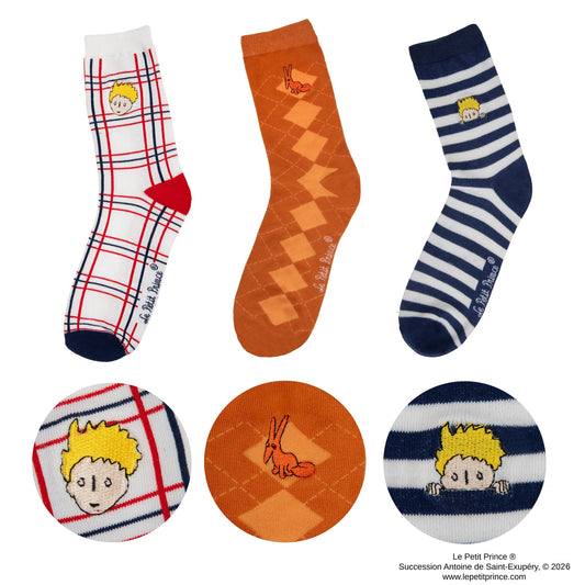 3er-Set Socken Der Kleine Prinz