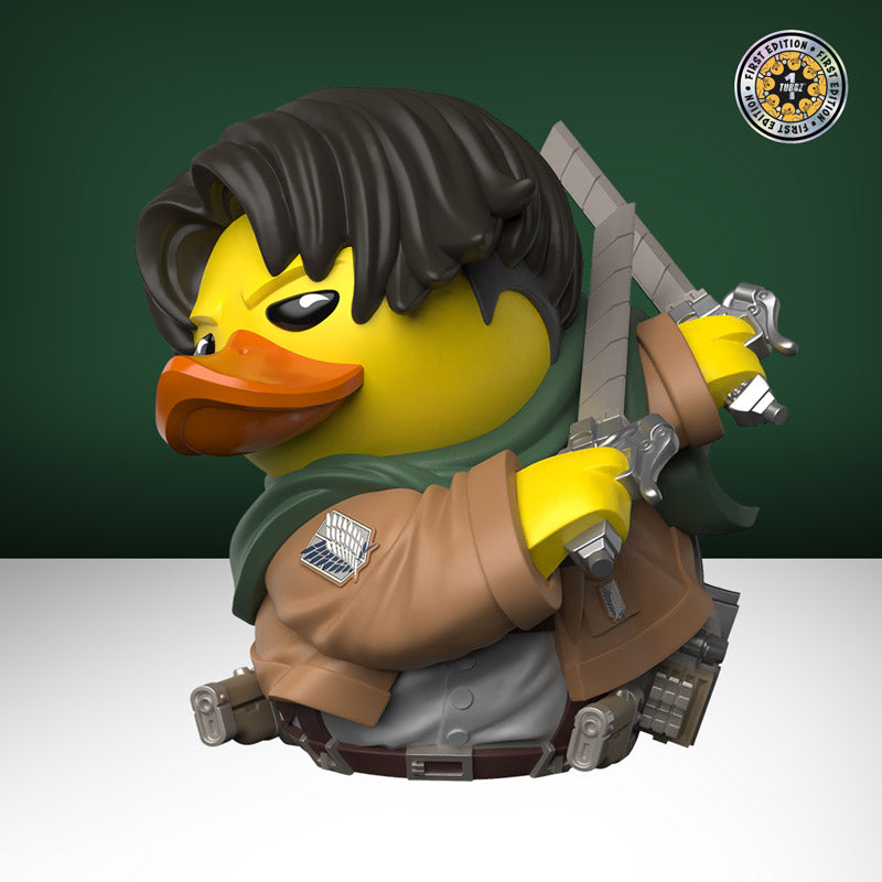 attack on titan levi ackerman tubbz first edition