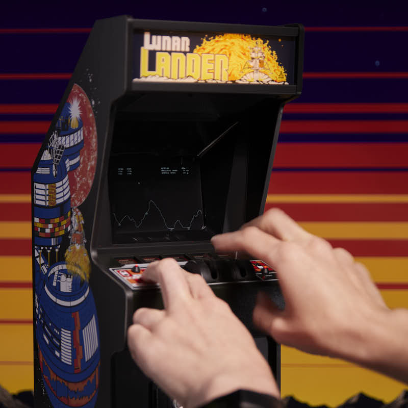 Offiziell Atari: Lunar Lander Quarter Arcade Sammleredition